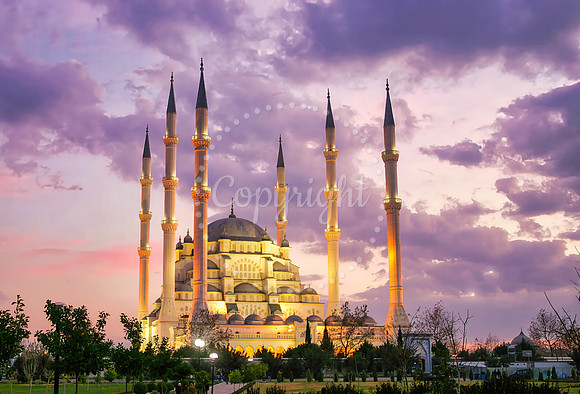 Adana Sabanci Central Mosque, Turkey 1